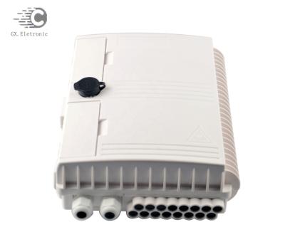 China Outdoor FTTH FTTH 16 Ports Termination Fiber Optic Box Fiber Optic Distribution Box for sale