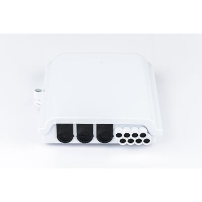 China FTTH FTTB FTTC FTTH 8 Ports Termination Fiber Optic Box Outdoor Fiber Optic Distribution Box for sale