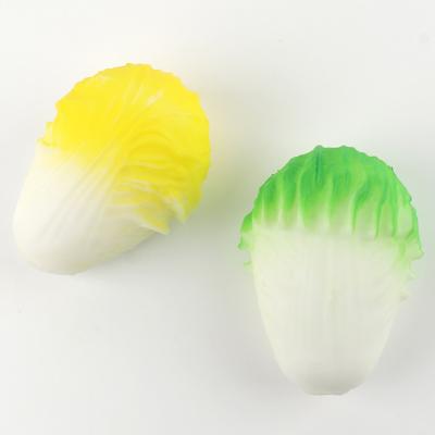 China Soft Toy Kid's Creative Toy Stress Relief Celery Cabbage Shape Squeeze Toy for sale