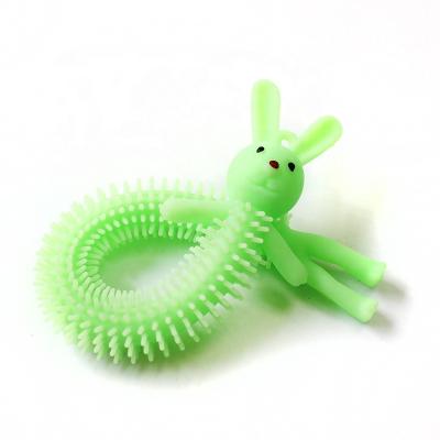 China Eco-Friendly Novelty TPR Stretch Stripper Toys Cute Animal Pending Soft Plastic Wristband DIY Trigger for sale