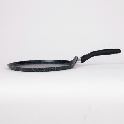 China Widely used metal special design non-stick aluminum pizza pan with induction base for sale