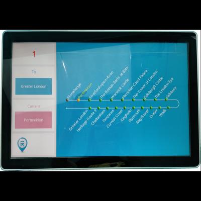 China Customized Bus Advertising Passenger Information System Station Stop LCD Monitor Screen Display 21.5 Inch for sale