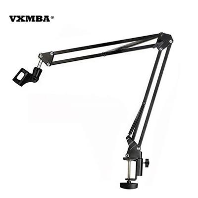 China Metal OEM Capacitive Dynamic Microphone Universal 360 Cantilever Desktop The Rotating Bracket Swings Freely for sale