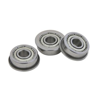 China Factory Mini Flange Bearing F605 ZZ RS 2RS Z 2Z Printer/Electronic Miniature Lock Flange Ball Bearing for sale