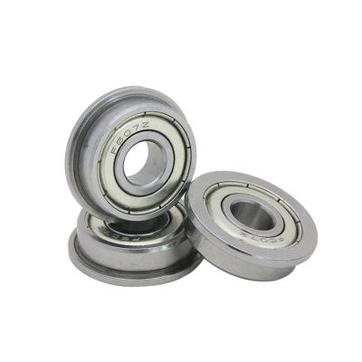 China Factory Mini Flange Bearing F607 ZZ RS 2RS Z 2Z Printer/Electronic Miniature Lock Flange Ball Bearing for sale