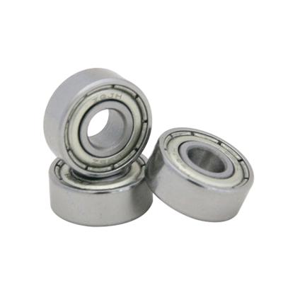 China Factory 695 695ZZ 695RS Miniature Pneumatic Roller Stainless Steel Rubber Coated Ball Bearings For Hinge for sale