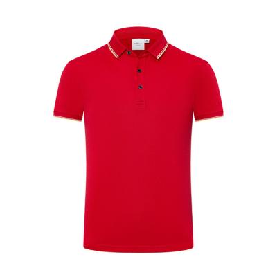 China Plain Anti-pilling Polyester Golf Blank OEM Embroider T-shirts Logo Polo Shirt Custom Made for sale