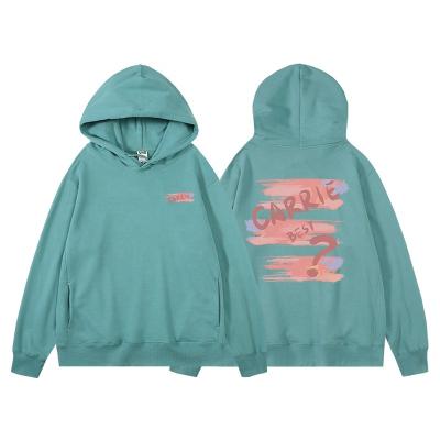 China Anti-wrinkle winter sport pull over sublimation blank pink printed killer hoody hoodies demon logo 500gsm unisex sweater for sale