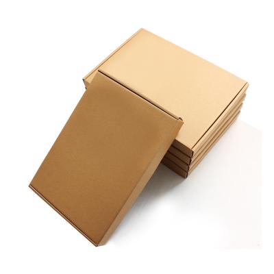 China Recyclable Durable Clamshell Kraft Paper Can Use In Fast Food Folding Airplane Packing Paperboard for sale