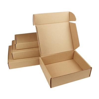 China Recycled Materials Custom Logo Can Use Shipping Corrugated Packaging Or Cosmetic Box for sale