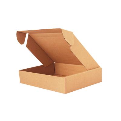 China Recyclable Recyclable Rectangle Kraft Paper Can Use For Phone Case Cosmetic Airplane Express Cardboard for sale