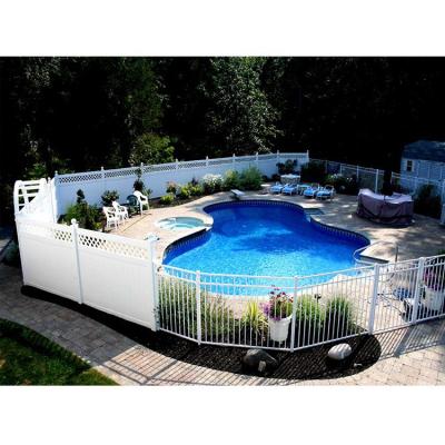 China Easily Assembled Portable Pool Safety Guardrail Wire Farm Corrugated Zinc Fence Fencing Panels Aluminum Removable for sale