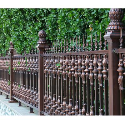 China Easily Assembled Used Trex Garden Aluninum Fencing Panels Wrought Iron Privacy Strip Material Outdoor Garden High for sale