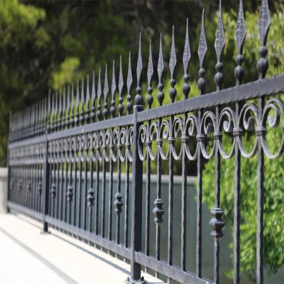 China Easily Assembled Portable Outdoor Modern Assembled Aluminum Decorative Iron Privacy Fence Panel for sale