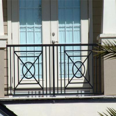 China Contemporary Quality Stair Railing Design / Used Wrought Iron Railing for sale