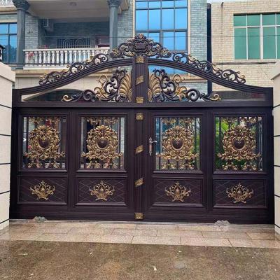 China Easily assembled laser cut corten steel barrier screen window door designs for wall compound for sale