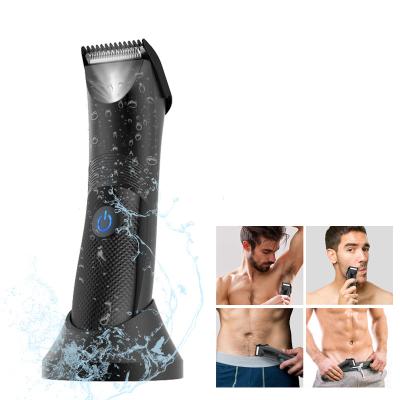 China Safety for Men & Best Amazon Women's Safe Waterproof Wet Ceramic Blade Ceramic Head Electric Groin Hair Trimmer Body Arm Waist Pubic Mens Womens Hair Trimmer for Men for sale