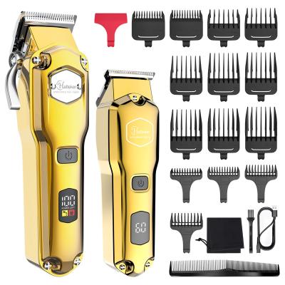 China The New Professional Clippers Hair Trimmer Kit Metally Cordless Man Electr Car Beard Hair Trimmer for Men USB Charging for sale