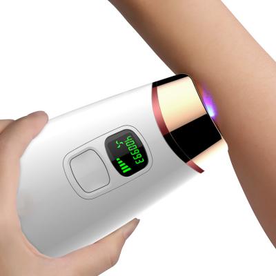 China 2021 Painless Cold Skin Foreheads Machine Hair Remover Hand Attached Facial Hair Removal Home Used Devices Laser Hair Removal For Women for sale