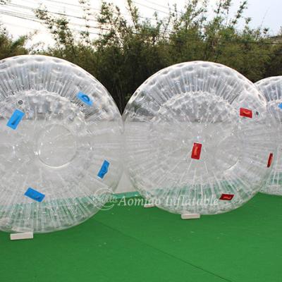 China Inflatable Toy New Type Giant Inflatable Sports Game Ball Inside Inflatable Zorb Ball Lane/Hamster Ball For Dogs for sale