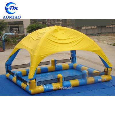 China 0.9mmPVC inflatable pool tents inflatable pool tent for sale inflatable swimming pool with covers for sale