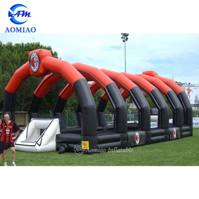 China Giant PVC Inflatable Football Jam Soccer Field Inflatable Cage Pitch for sale