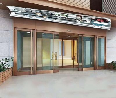 China BIYUE ES200 Modern Commercial Electric Automated Door Mechanism Glass Door Opener System Automatic Motor for sale