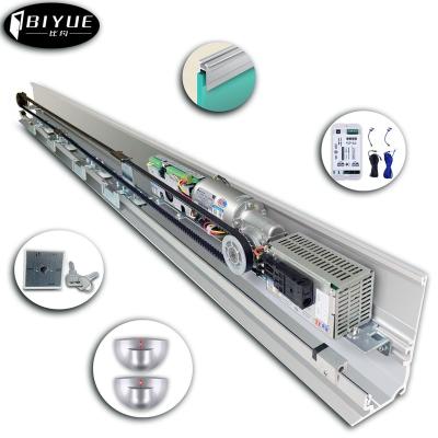 China BIYUE ES200 modern automatic sliding door unit Dunkermotoren safety sensorglass heavy clip package automatic door motor for sale