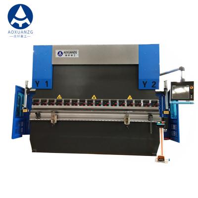 China 250T CNC Bending Machine 9mm Carbon Steel Press Brake Max Bending Thickness 3200mm Max Bending Length DA66T à venda