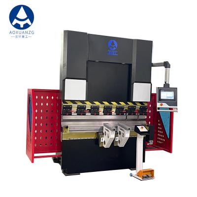 China Small Electro-Hydraulic Bending Machine 80T 1600mm DA53T 4+1 Axis CNC press Brake for sale