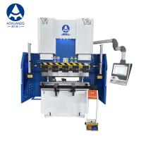 China Mini Elctric Hydraulic Press Bending Machine 40T Delem DA53T Controller Press Brake 1600MM for sale