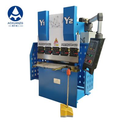 Cina WC67K 30T1000MM Mini Press Brake con E21 System Torsion Bar NC Press Brake Machine con pinze di cambio rapido in vendita