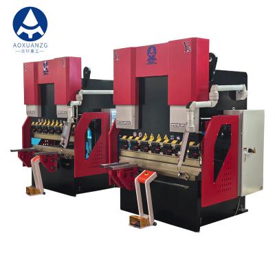 China Automatic Hydraulic CNC Bending Machine Hydraulic CNC Press Brake 5 Axis For Precise Metal Sheet Steel Plate for sale