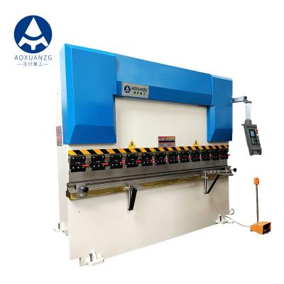 China 1250kn Electric Sheet Metal Press Brake Machine 2500mm High Precision Delem DA41S Servo Motor for sale