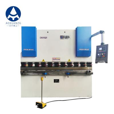 China 100T 2500MM CNC Hydraulic Press Brake Machine With Estun E21 for sale