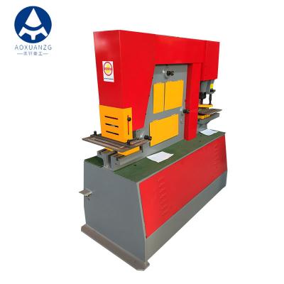 China Punching Shearing Bending Hydraulic Ironworker Machine For Metal Cutting for sale