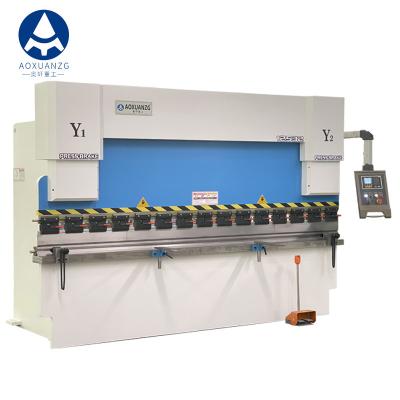 China 125T 3200MM Torsion Bar Press Brake Industrial Hydraulic Press Folding for sale