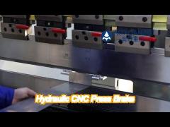 6 axis 100t hydraulic cnc press brake 2500mm electric bending with da66t