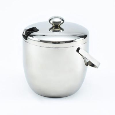 China Viable bar ktv tool insulation champagne ice bucket stainless steel ice bucket for sale