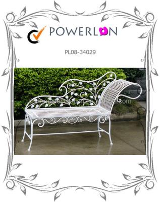 China Traditional Cheap Price Antique Wrought Iron Sun Sofa For Beach for sale