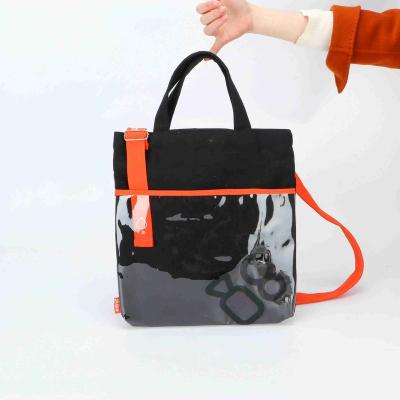 China Support Customization Designer Folding Handbag Canvas Messenger Bag Women Handbags for sale