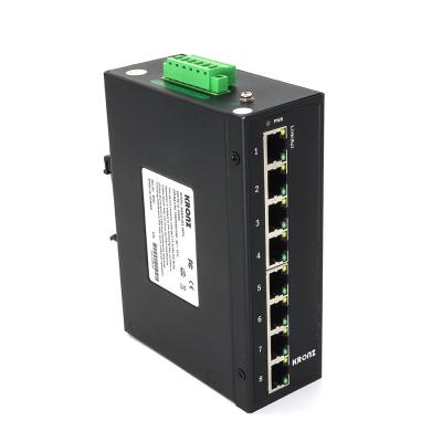 China RJ45 PoE Industrial Ethernet Switches 8 Port Unmanaged for sale