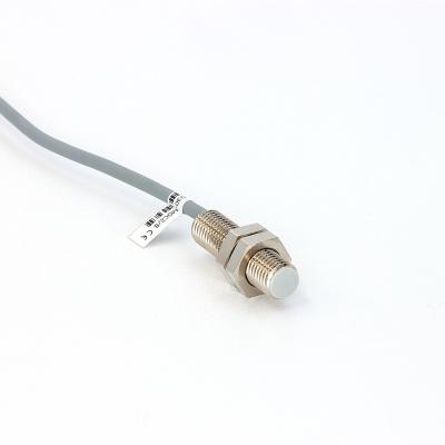 China Cylindrical Inductive Proximity Sensors M8 With 2m Cable 3mm PNP NC for sale