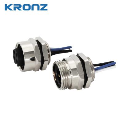 China 7/8'' Connector With Straight Cable Outlet IP67 Industrial Circular Connectors for sale