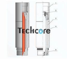 China Well Perforation Gun System HT Dual Route Time Delay Transmission Device for sale