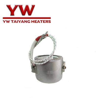 China Injection High Temperature Electric Ceramic Band Heaters With Temperature Controller for sale