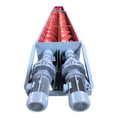 China Multi Axis Screw Conveyor Compact Energy Saving U Shaped Grooves Spiral Screw Conveyor for sale