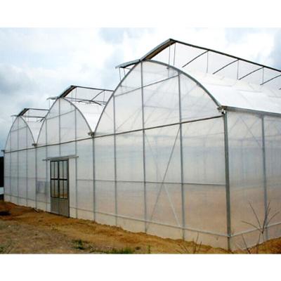 China Stable Structure Easily Assembled Agricultural Commercial Wind And Rain Resistant Plastic Sheet Sawtooth Greenhouse For Sale for sale