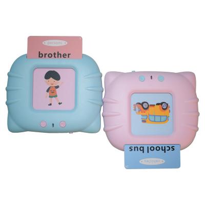 China Funny Toy 112 Groups Flash Cards Teaching Machine Words Spelling Early Childhood Toys Boys Girls Educational Gifts for sale