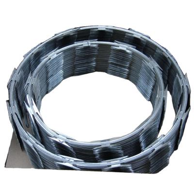 China Protection galvanized razor pua alambre barbed wire for sale